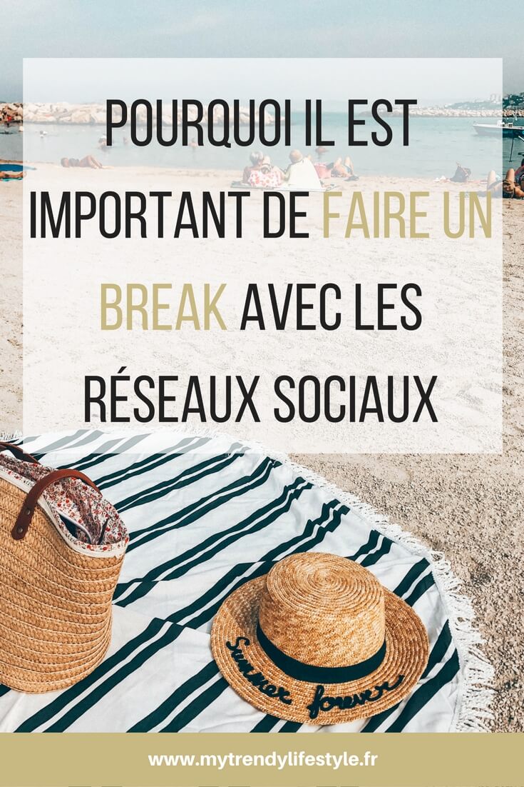 faire un break avec réseaux sociaux