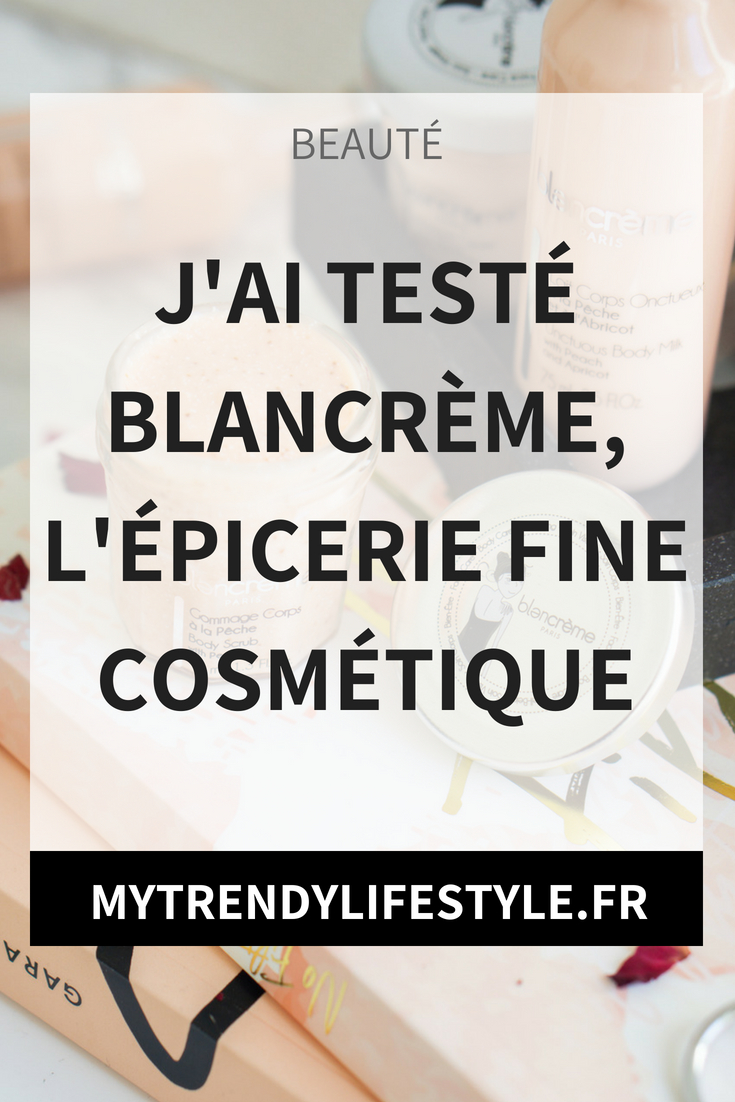 Blancrème, l'épicerie fine cosmétique