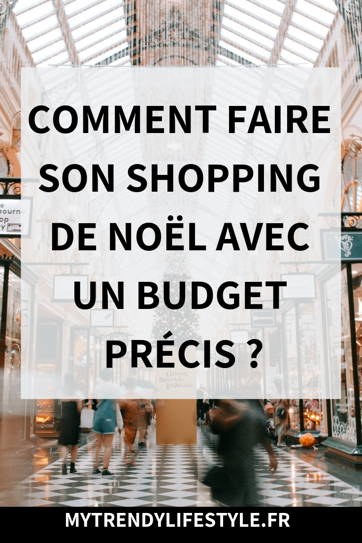 Comment faire son shopping de Noël avec un budget précis