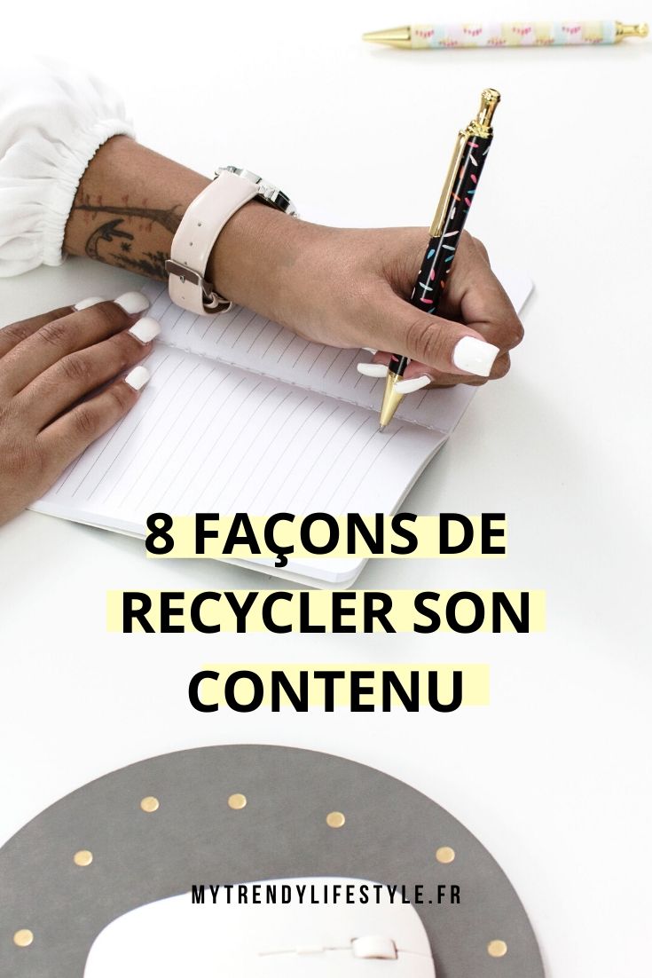 Comment recycler son contenu ?