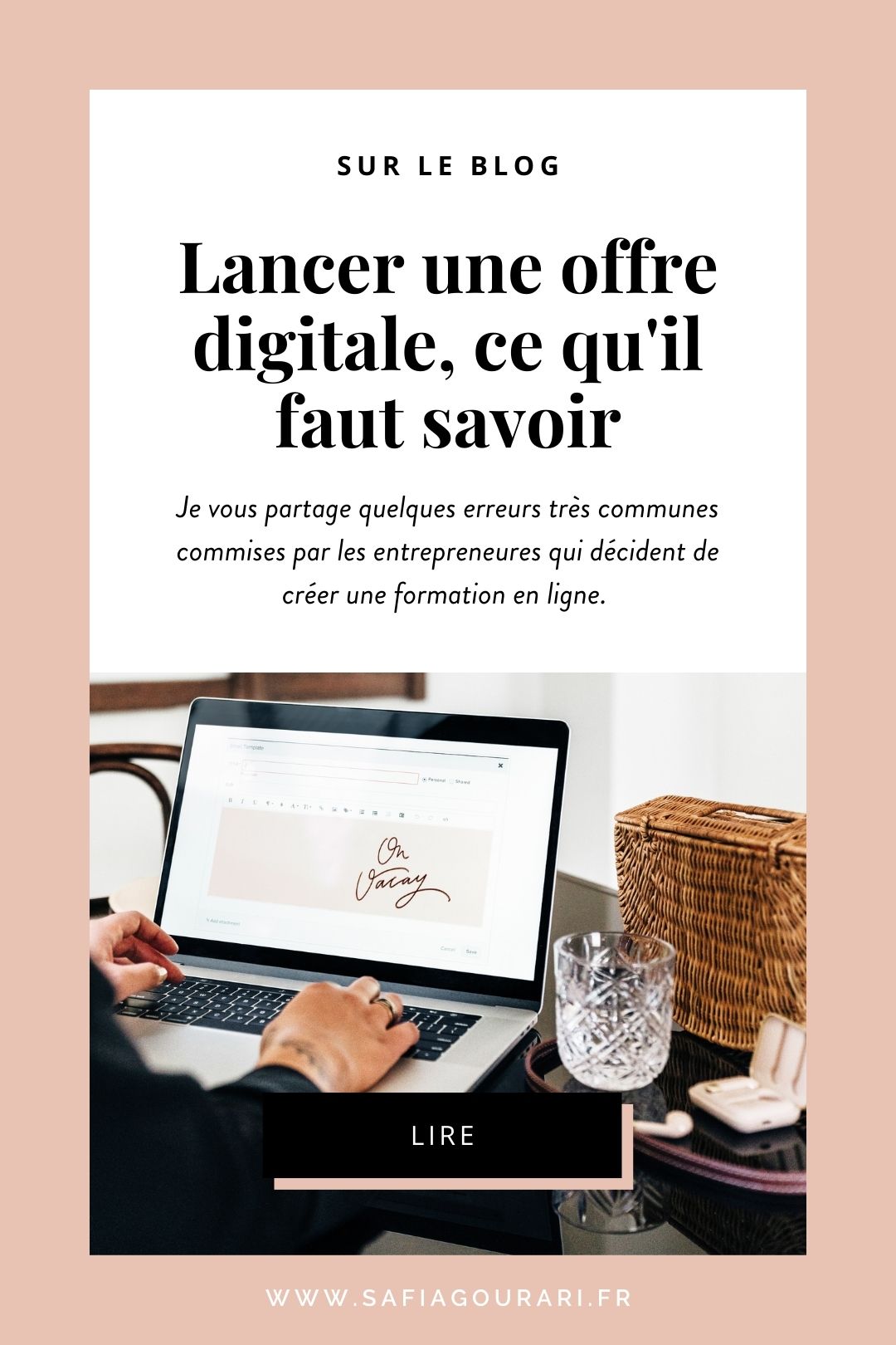  la création d’une formation en ligne est une excellente façon de monétiser son blog, son podcast, sa chaîne YouTube, en somme sa présence sur Internet, quelle qu’elle soit. Le plus dur reste d’identifier votre client idéal et ses besoins. Ensuite, si vous évitez les erreurs que j’ai mentionnées, vous aurez de grandes chances de prospérer dans ce domaine.