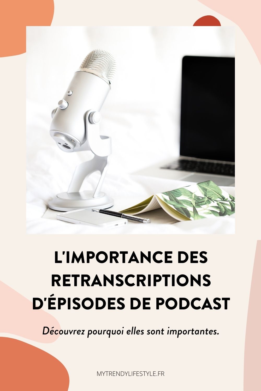  J’ai créé un podcast parce que j’étais lassée du fait d’écrire des articles de blog. C’était très chronophage et plus très fun. Alors pourquoi créez une retranscription ? Tout simplement parce que cela représente de nombreux avantages que je vais vous lister aujourd’hui.